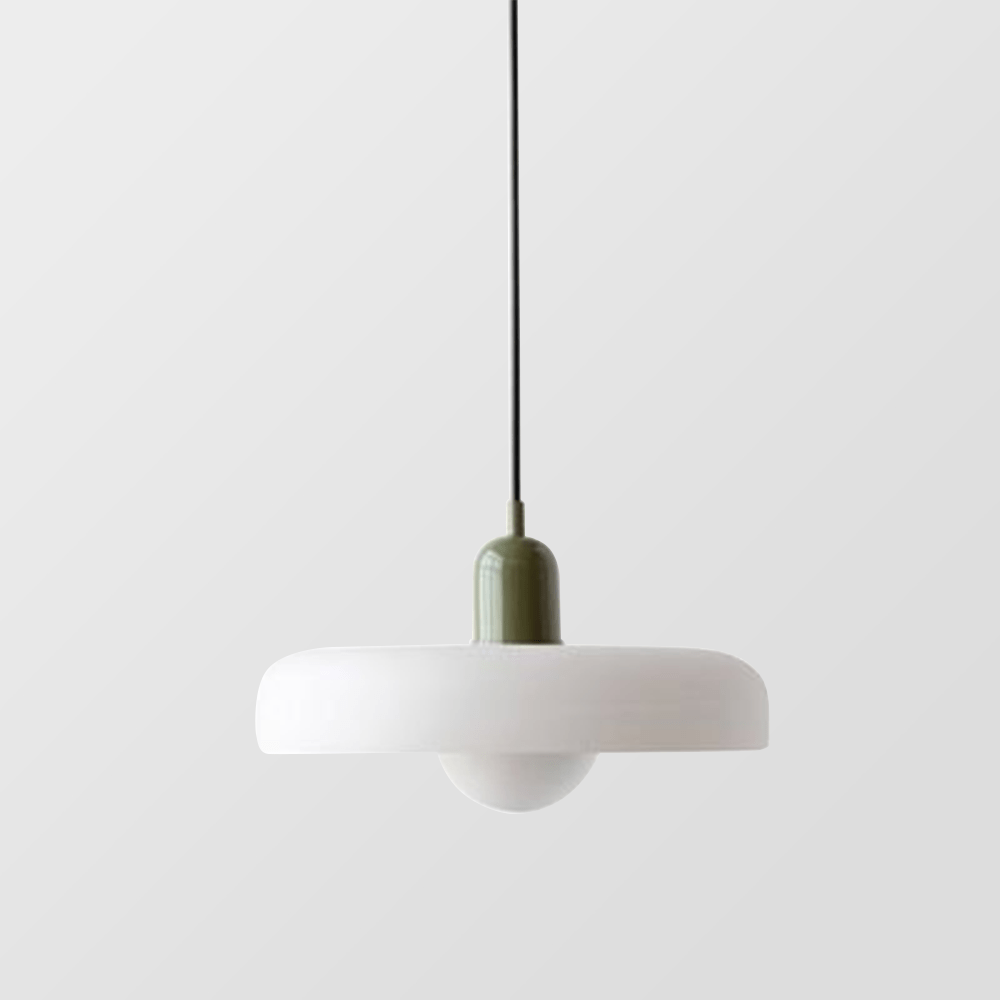 Bauhaus Colored Glass Pendant Lamp - Modern Designer Lighting for Stylish Homes