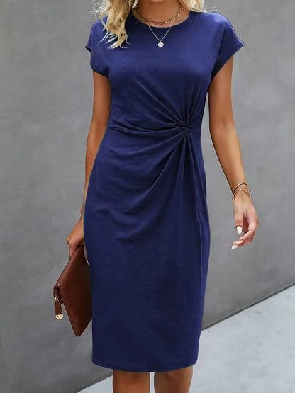Sophia | Women's Elegant Dress | Ruched Design Dress