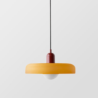 Bauhaus Colored Glass Pendant Lamp - Modern Designer Lighting for Stylish Homes