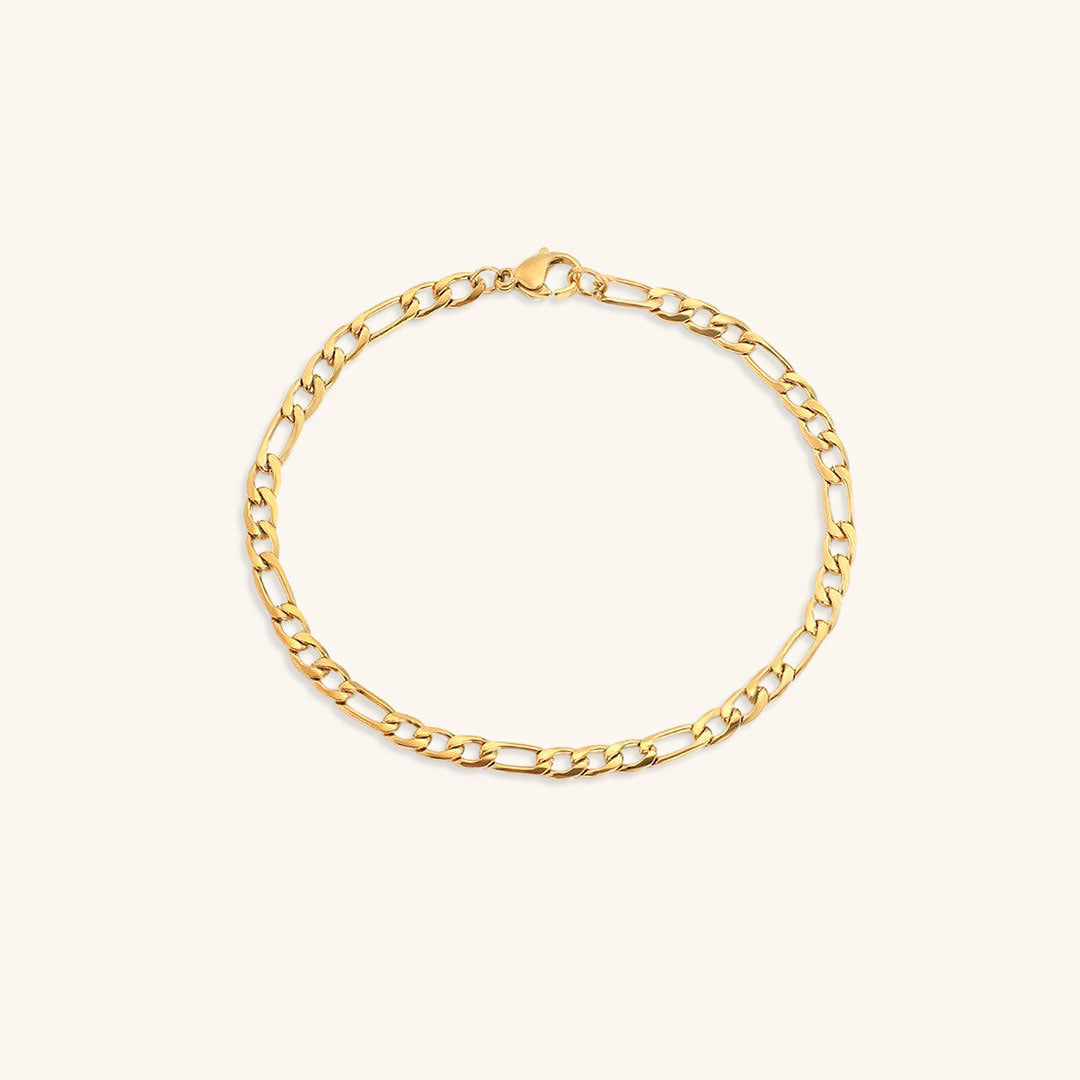 Sophia | Women's Elegant Bracelet | Elegant Link Bracelet featuring interlocking links for a refined and graceful design, perfect for elevating any outfit.