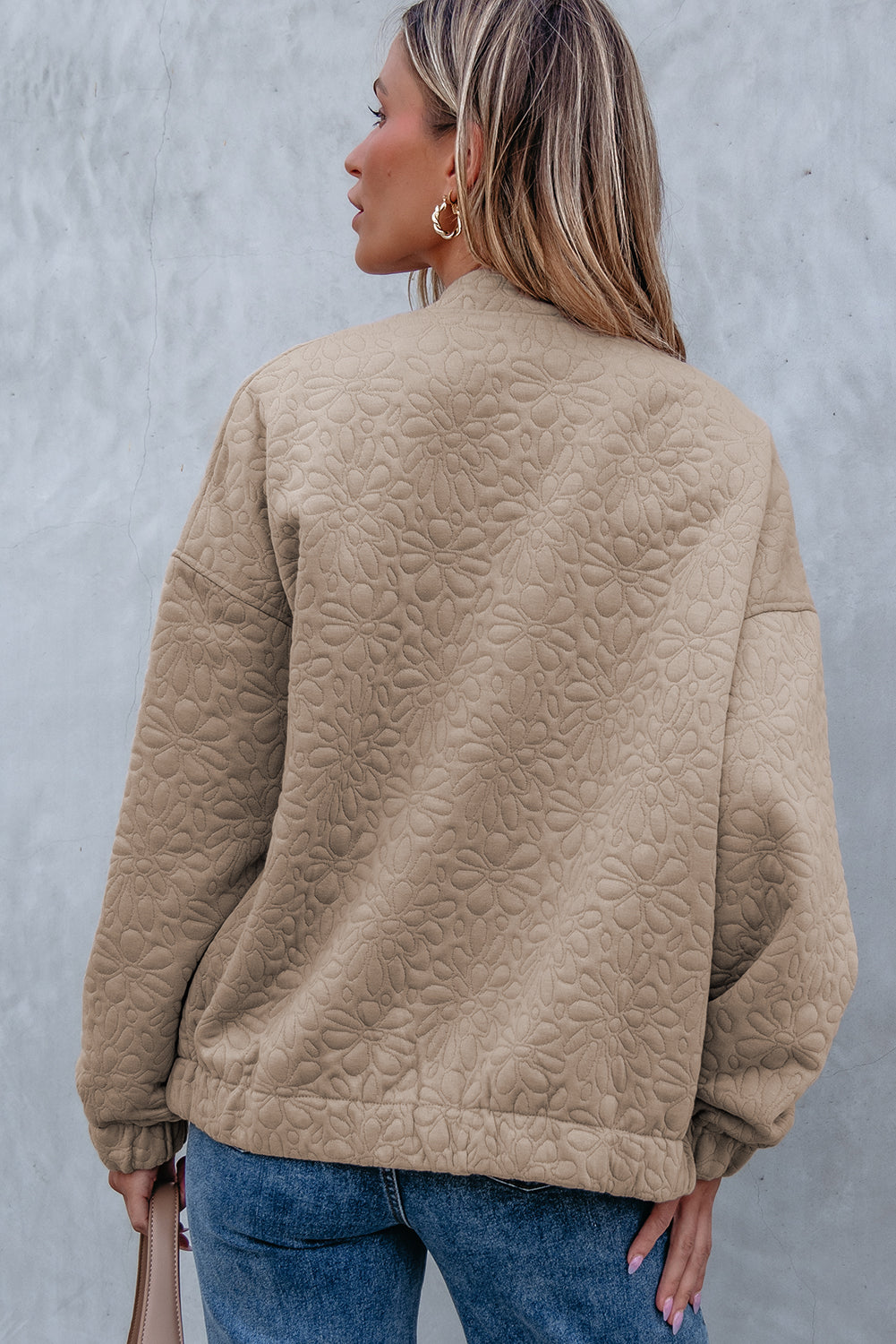 Ella - Quilted Bomber Jacket