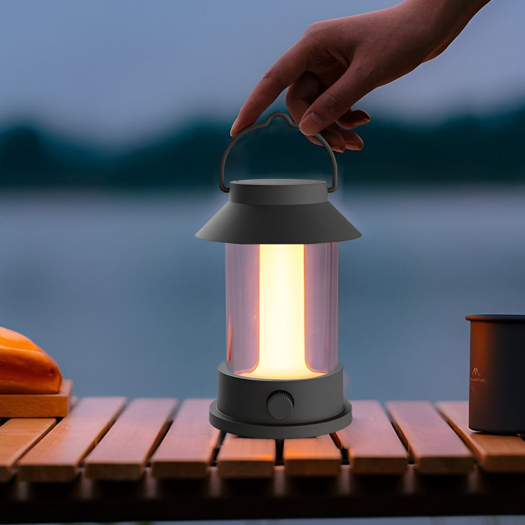 Portable Waterproof LED Camping Lantern | Dimmable | Power Bank Functionality |Durable and Versatile