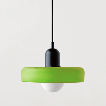 Bauhaus Colored Glass Pendant Lamp - Modern Designer Lighting for Stylish Homes