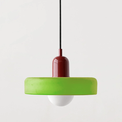 Bauhaus Colored Glass Pendant Lamp - Modern Designer Lighting for Stylish Homes