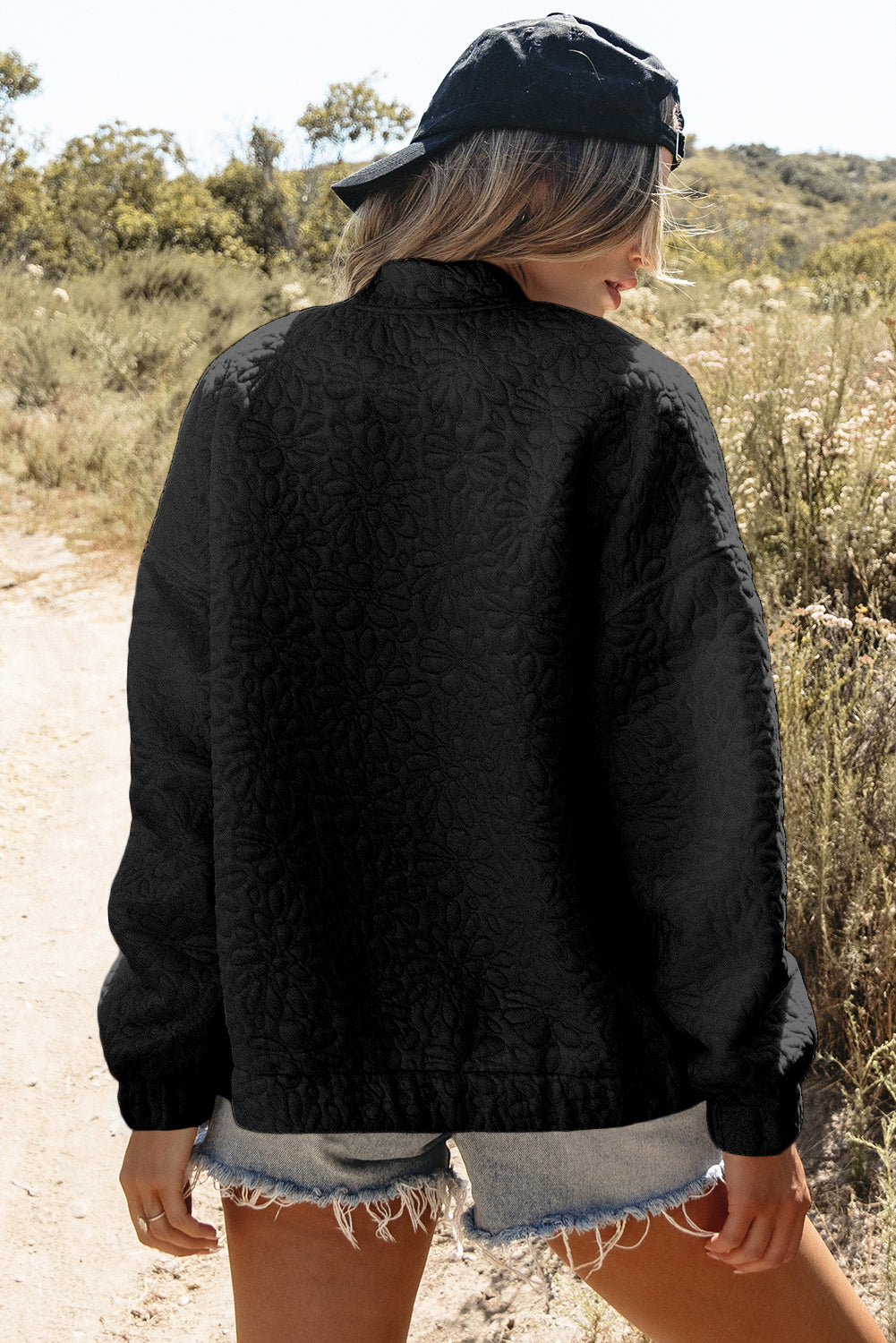 Ella - Quilted Bomber Jacket