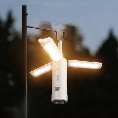 Compact Outdoor Light & Power Bank - Lantern, Work Light, and Flashlight in One Device