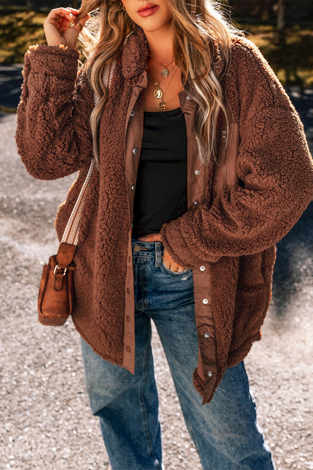 Avery - Cozy Oversized Teddy Coat