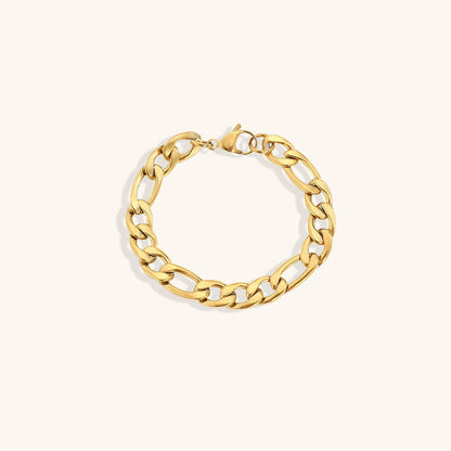 Sophia | Women's Elegant Bracelet | Elegant Link Bracelet featuring interlocking links for a refined and graceful design, perfect for elevating any outfit.