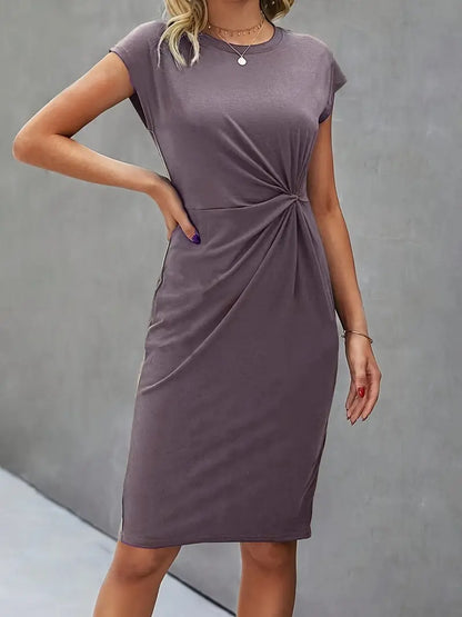 Sophia | Women's Elegant Dress | Ruched Design Dress