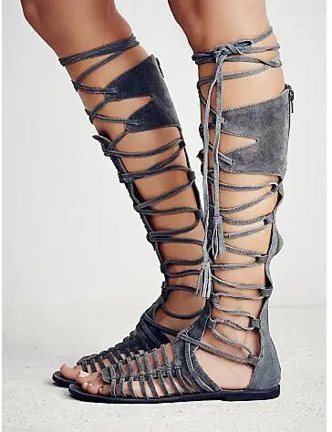Zavanova Luxe Gladiator Boots