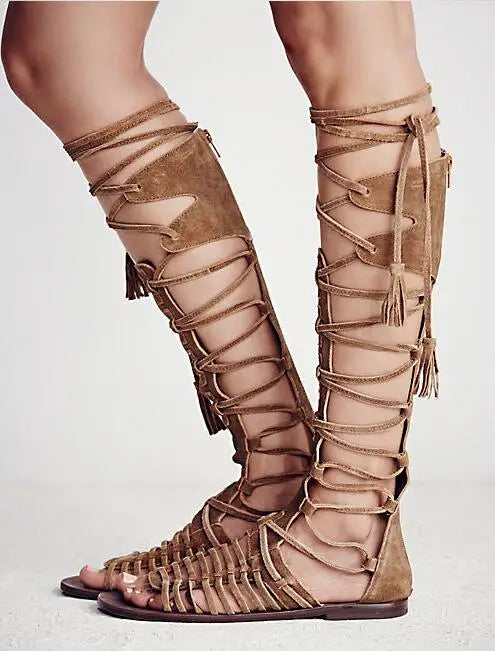 Zavanova Luxe Gladiator Boots