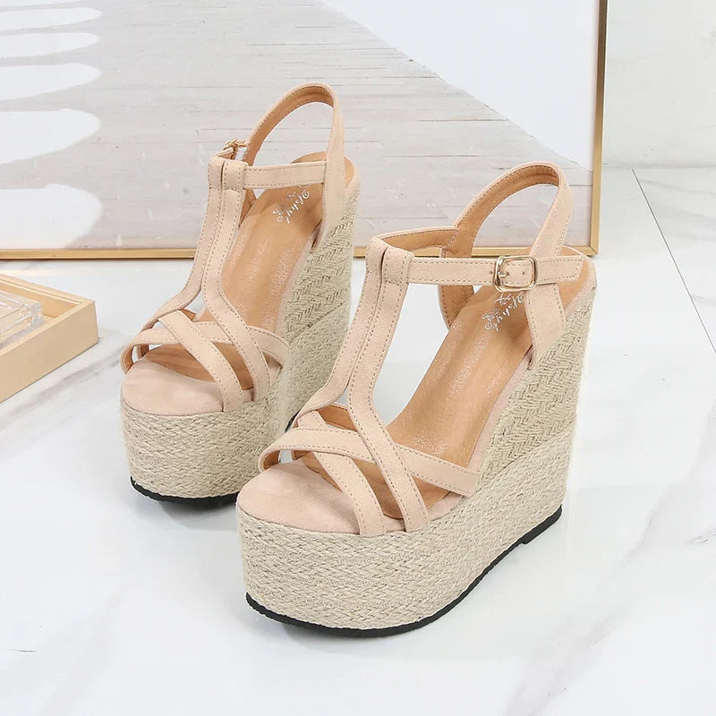 Zavanova Summer Wedge Sandals