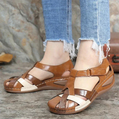 Zavanova - Orthopedic Comfort Wedge Sandals