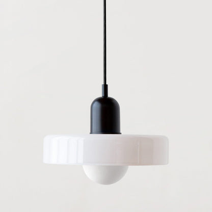 Bauhaus Colored Glass Pendant Lamp - Modern Designer Lighting for Stylish Homes