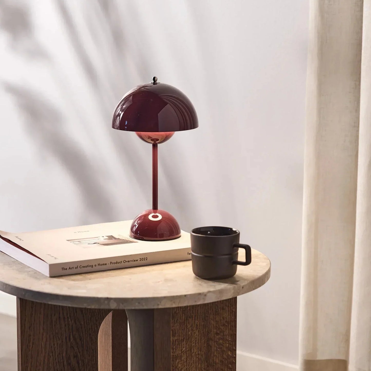 AuroraGlo LED Table Lamp - Modern Cordless Ambient Lighting for Every Room