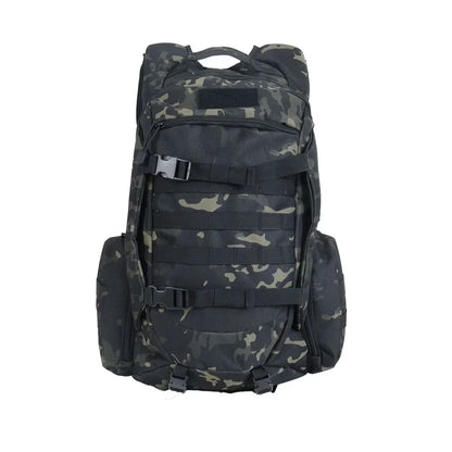 Stealth Camo Adventure Backpack – 45L | Reinforced Stitching | Breathable Back Panel | Adjustable Padded Straps