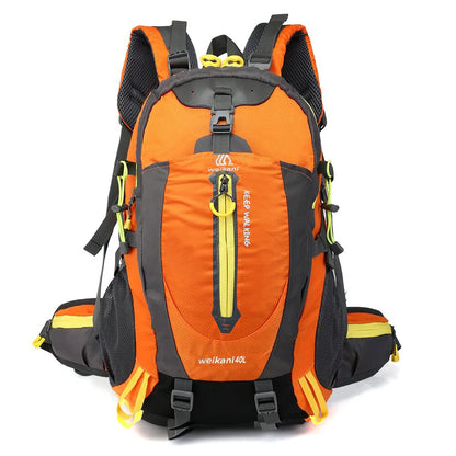 Unisex Waterproof Adventure Backpack – 40L Capacity – Ergonomic Comfort