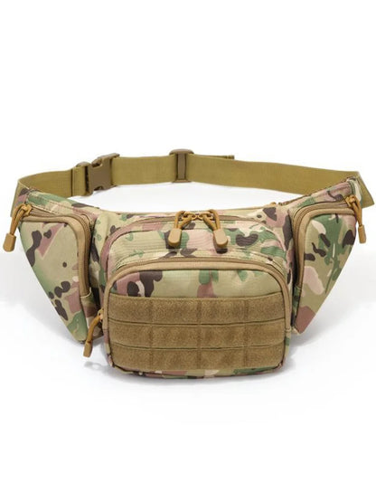 Tactical Waist Bag with Holster – Durable Waterproof Nylon – Molle System – All-Weather Protection