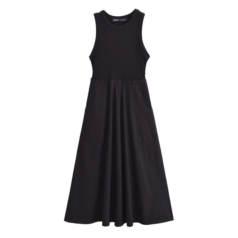Serene Breeze Midi Dress