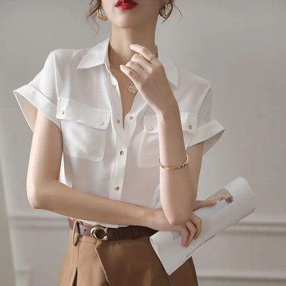 Summer Chiffon Blouse