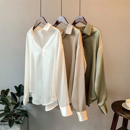 Vintage Satin Blouse