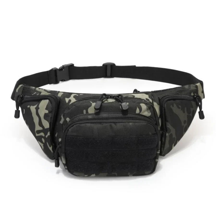 Tactical Waist Bag with Holster – Durable Waterproof Nylon – Molle System – All-Weather Protection