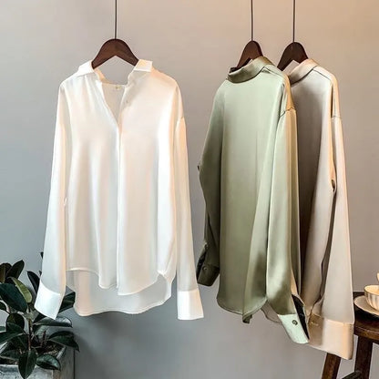 Vintage Satin Blouse
