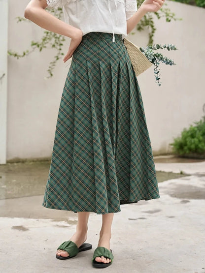 ChicEssence Summer A-line Retro High Waist Skirt