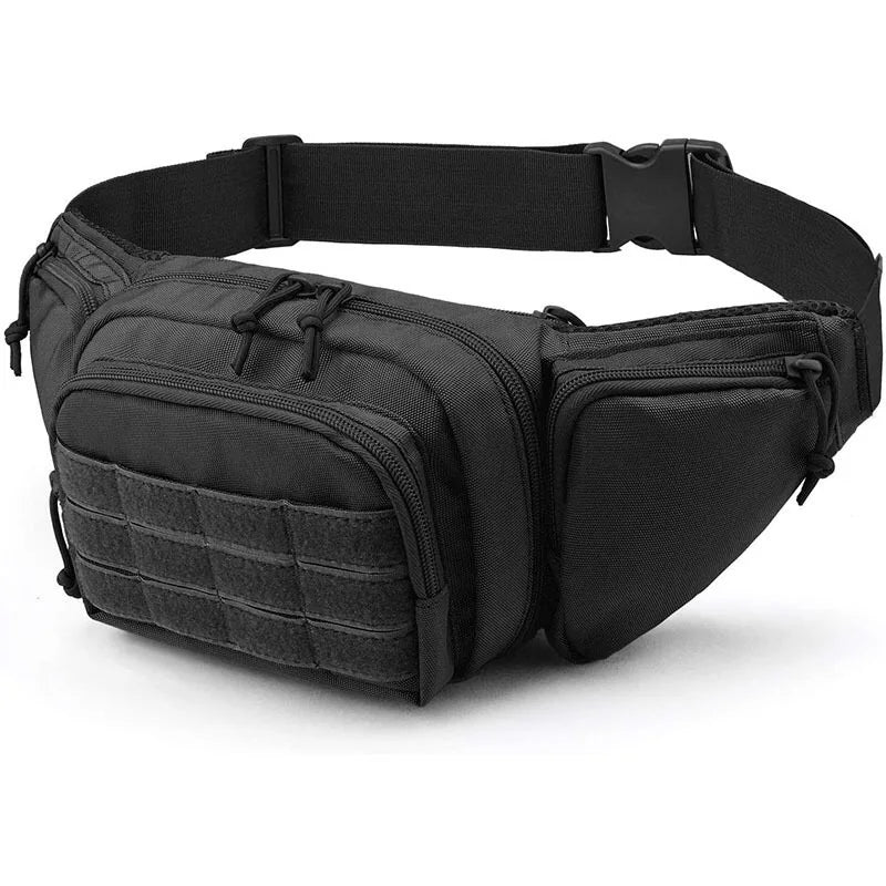 Tactical Waist Bag with Holster – Durable Waterproof Nylon – Molle System – All-Weather Protection