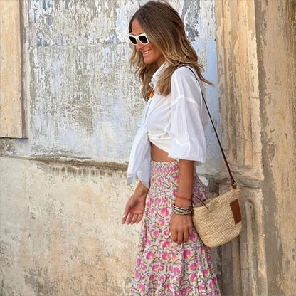 HorizonElegance Summer Long Skirt
