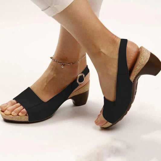 Zavanova - Orthopedic Peep Toe Sandals