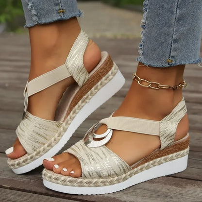 Eclips Elegance Sandals – Stylish Wedge Sandals for the Perfect Summer Look