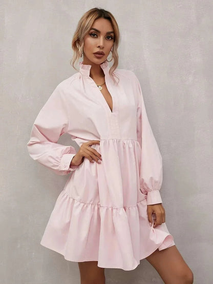 LunaGrace Pleated Dress