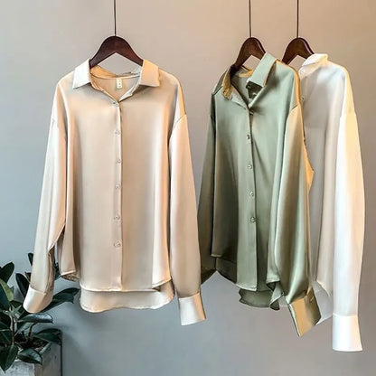 Vintage Satin Blouse