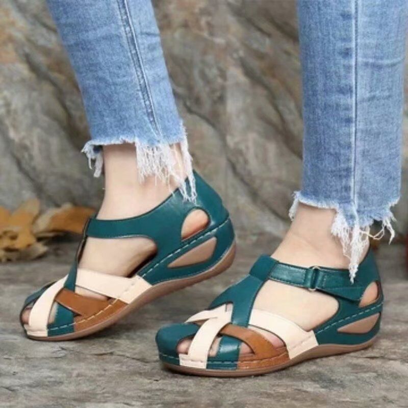 Zavanova - Orthopedic Comfort Wedge Sandals