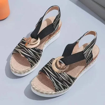 Eclips Elegance Sandals – Stylish Wedge Sandals for the Perfect Summer Look