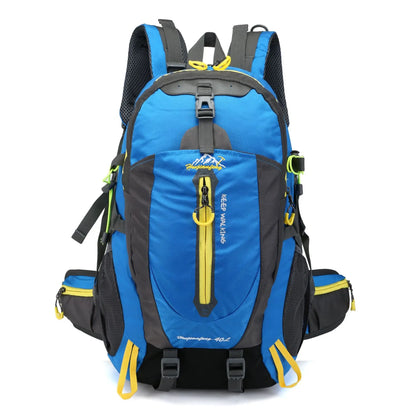 Unisex Waterproof Adventure Backpack – 40L Capacity – Ergonomic Comfort