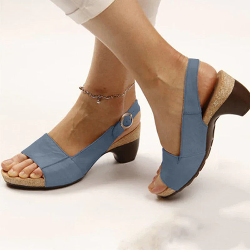 Zavanova - Orthopedic Peep Toe Sandals