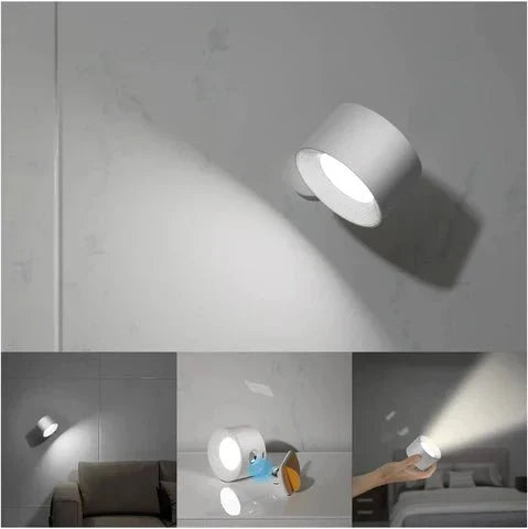 EasyStick Wireless Wall Lamp - Rechargeable, Dimmable, and 360° Adjustable Lighting