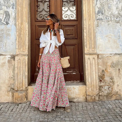 HorizonElegance Summer Long Skirt