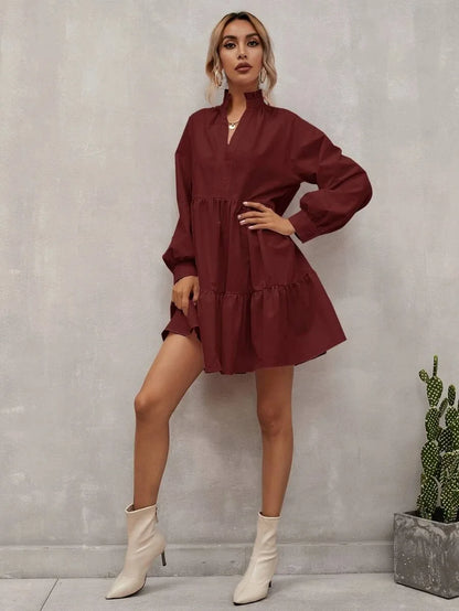LunaGrace Pleated Dress