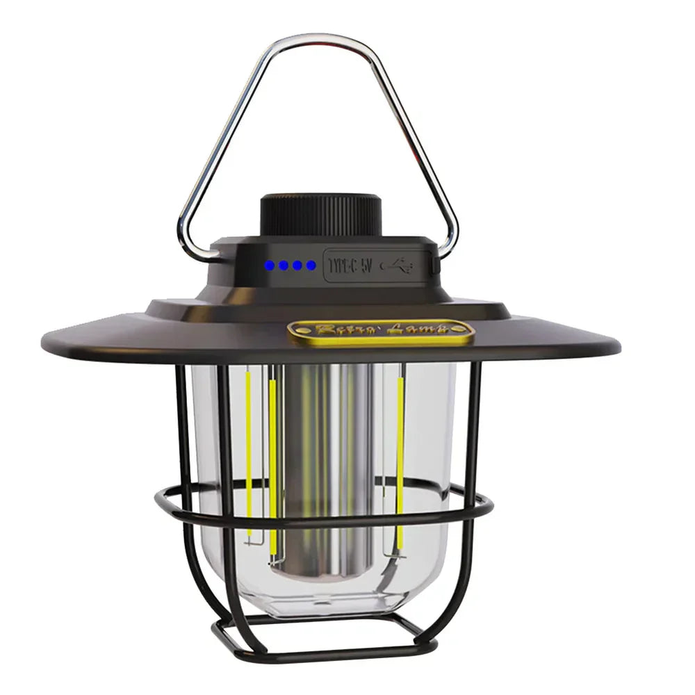 Rechargeable LED Camping Lantern | Enhance Your Outdoor Adventures with Powerful, Eco-Friendly Lighting