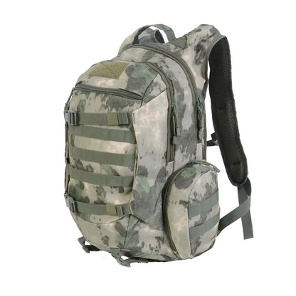 Stealth Camo Adventure Backpack – 45L | Reinforced Stitching | Breathable Back Panel | Adjustable Padded Straps