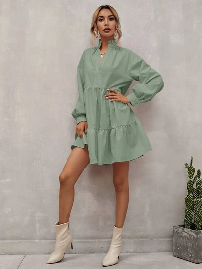 LunaGrace Pleated Dress