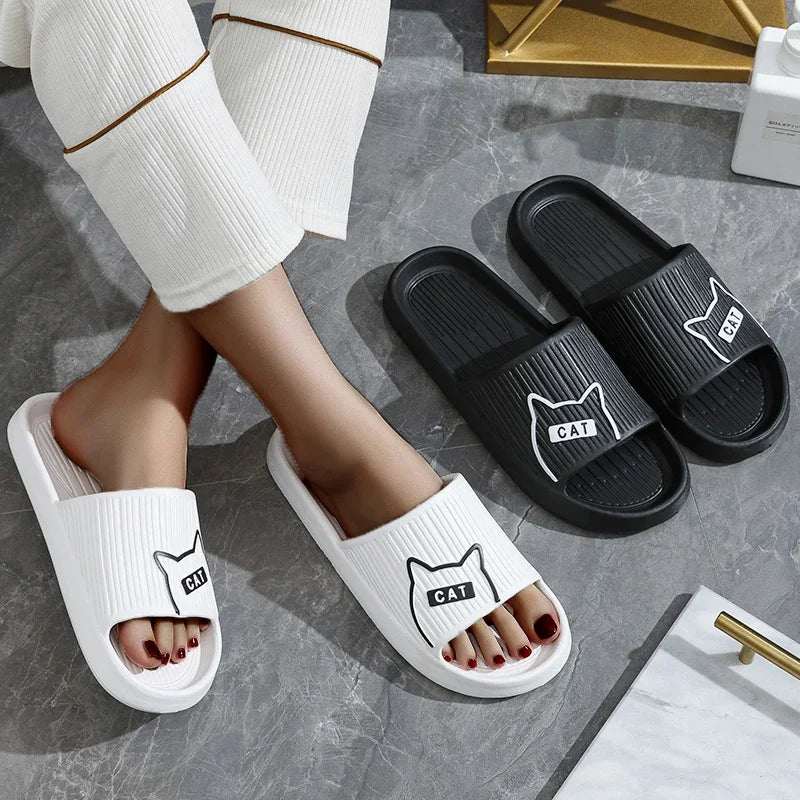 Aurora Chic Cartoon Style Slippers