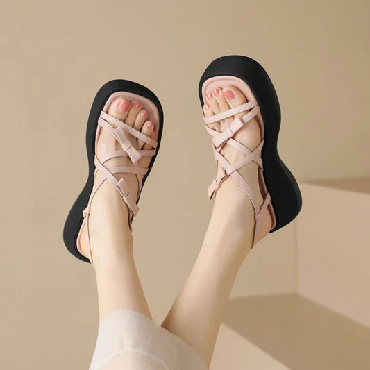 Zavanova Summer Shiny Sandals