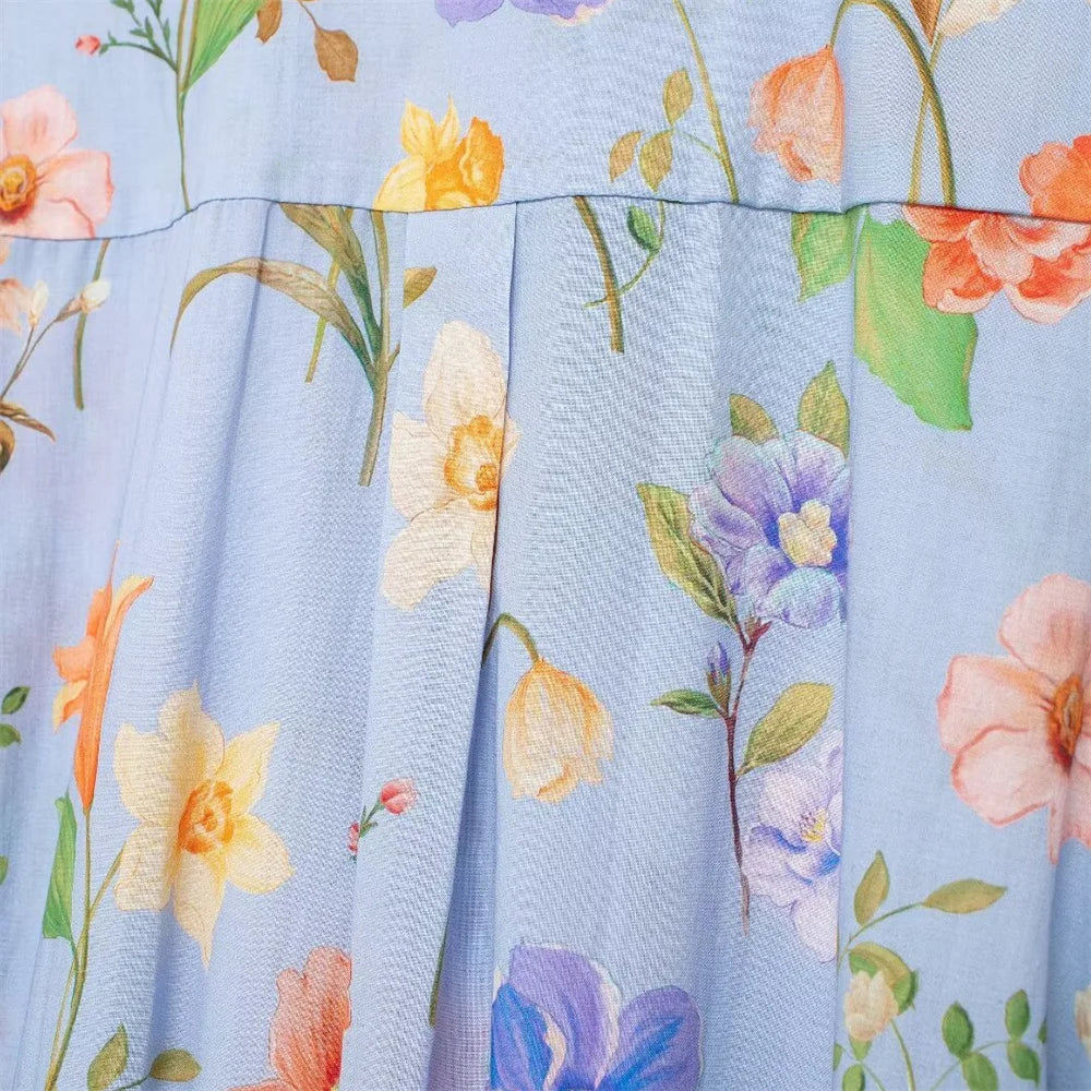 Elysian Bloom Flower Print Dress