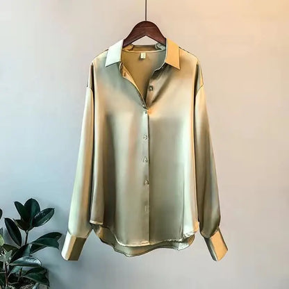 Vintage Satin Blouse