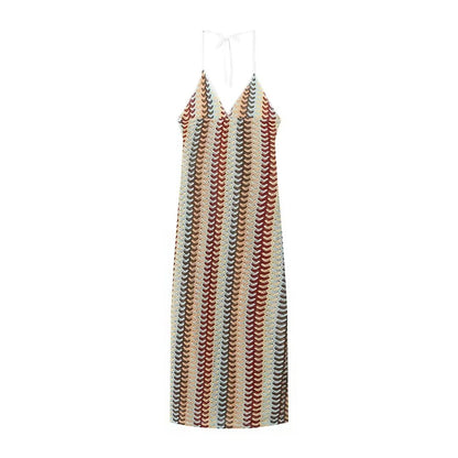 Lace Patchwork Suspender Dress