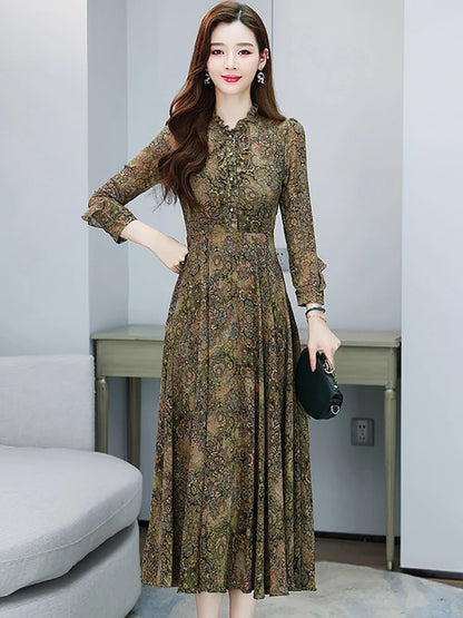Long Sleeve Party Dress by LuxeGlam